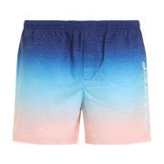 Blauwe Bermuda Shorts Moderne Pasvorm Casablanca , Multicolor , Heren