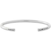 Minimalistische Gouden Armband 15g Le Gramme , Gray , Unisex