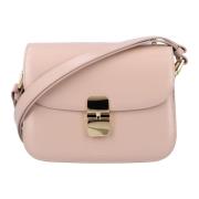 Beige Roze Handtas Grace Small Bag A.p.c. , Pink , Dames