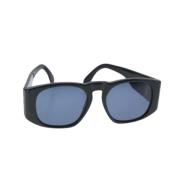 Pre-owned Plastic sunglasses Chanel Vintage , Black , Dames