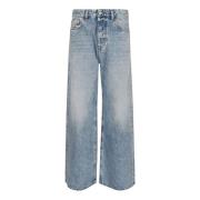 Blauwe Jeans Stijlvol Comfortabel Garderobe Must-Have Diesel , Blue , ...