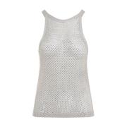 Neutrale Topkleding voor Vrouwen Ss25 Tom Ford , White , Dames