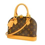 Pre-owned Canvas louis-vuitton-bags Louis Vuitton Vintage , Brown , Da...