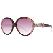 Bruine Dames Zonnebril Ronde Verlooplens Scotch & Soda , Brown , Dames