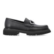 Zwarte Cocoon Loafer Instap Schoenen Salvatore Ferragamo , Black , Her...