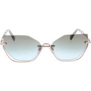 Zonnebril met Verlooplens, Authentieke Stijl Cazal , Pink , Dames