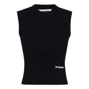 Zwarte Topkleding voor Vrouwen Jil Sander , Black , Dames