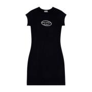 Veelzijdige Dagelijkse Jurk Diesel , Black , Dames