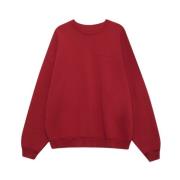 Oversized Ronde Hals Sweatshirt Anine Bing , Red , Dames