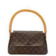 Pre-owned Canvas louis-vuitton-bags Louis Vuitton Vintage , Brown , Da...