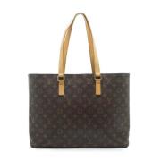 Pre-owned Leather handbags Louis Vuitton Vintage , Brown , Dames