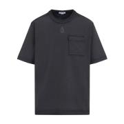 Zwarte T-shirt voor mannen Alexander McQueen , Black , Heren