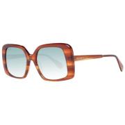 Bruine Dames Zonnebril Vierkante Stijl Max & Co , Brown , Dames