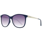 Blauwe Dames Zonnebril Ronde Stijl Ted Baker , Blue , Dames