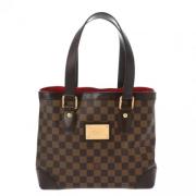 Pre-owned Canvas totes Louis Vuitton Vintage , Brown , Dames