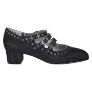 Stijlvolle Mary Jane Schoenen Carel , Black , Dames