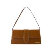 Leather shoulder-bags Jacquemus , Brown , Dames