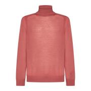 Roll Neck Sweaters PS By Paul Smith , Red , Heren