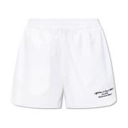 Katoenen shorts Off White , White , Dames