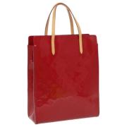 Pre-owned Leather louis-vuitton-bags Louis Vuitton Vintage , Red , Dam...