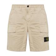 Cargo shorts Stone Island , Beige , Heren