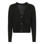 Zwarte Cashmere Cardigan Kenzie Box 360Cashmere , Black , Dames