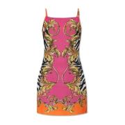 Jurk met bandjes Versace Jeans Couture , Multicolor , Dames