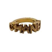 Pre-owned Metal chanel-jewelry Chanel Vintage , Yellow , Unisex