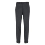 Antraciet wollen broek met zakken Briglia , Gray , Heren