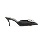 Zwarte Pumps Elegant Chic Stijl Roger Vivier , Black , Dames