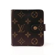 Pre-owned Fabric wallets Louis Vuitton Vintage , Brown , Dames