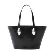 Studded Leren Tote Tas Alexander Wang , Black , Dames