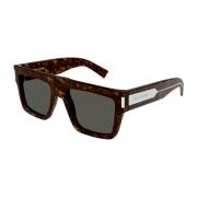 Bruine Zonnebril Saint Laurent , Brown , Dames