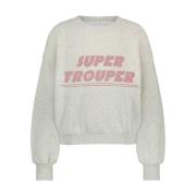 Bibi Trouper Sweater By-Bar , Gray , Dames