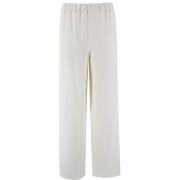 Vloeibare Joggingbroek Fabiana Filippi , White , Dames