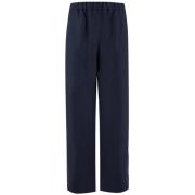 Vloeibare Joggingbroek Fabiana Filippi , Blue , Dames