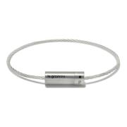 Gegraveerde Kabelarmband 7g Le Gramme , Gray , Unisex