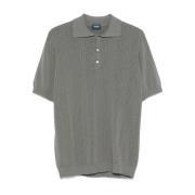 Grijze T-shirts en Polos Drumohr , Gray , Heren