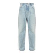 Jeans met Vintage Effect Balenciaga , Blue , Heren