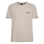 Beige T-shirts en Polos Tee MB Boss , Beige , Heren