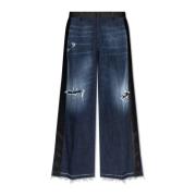 Wijde broek Dsquared2 , Blue , Dames