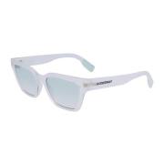 Transparante Injected Zonnebril met Filter Lacoste , Gray , Dames