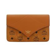 Diamanten Schoudertas met Kettingband MCM , Brown , Dames