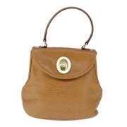 Pre-owned Leather dior-bags Dior Vintage , Brown , Dames