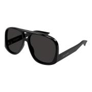 SL 652 Solace Zonnebril Saint Laurent , Black , Dames