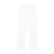 Witte Broek met Verborgen Sluiting Pinko , White , Dames