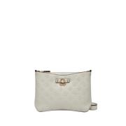 Elegante witte synthetisch leren handtas Guess , Beige , Dames