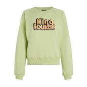 Febe Sweater Peachy King Louie , Green , Dames