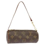 Pre-owned Canvas pouches Louis Vuitton Vintage , Brown , Dames