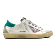 Witte Sneakers Lente Zomer 2025 Collectie 4B12 , White , Dames